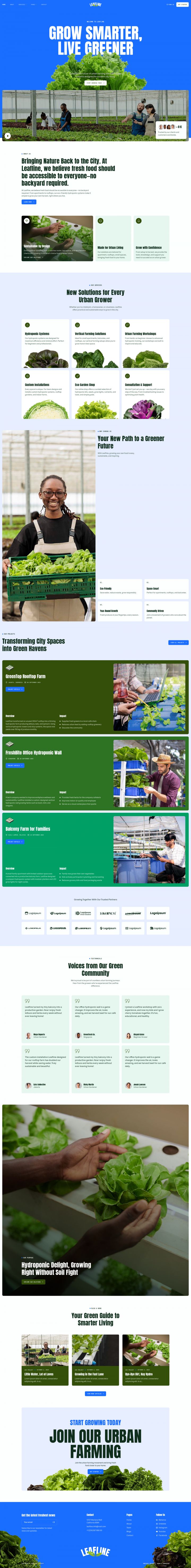 Шаблон ThemeForest Leafline WordPress шаблон ThemeForest Leafline