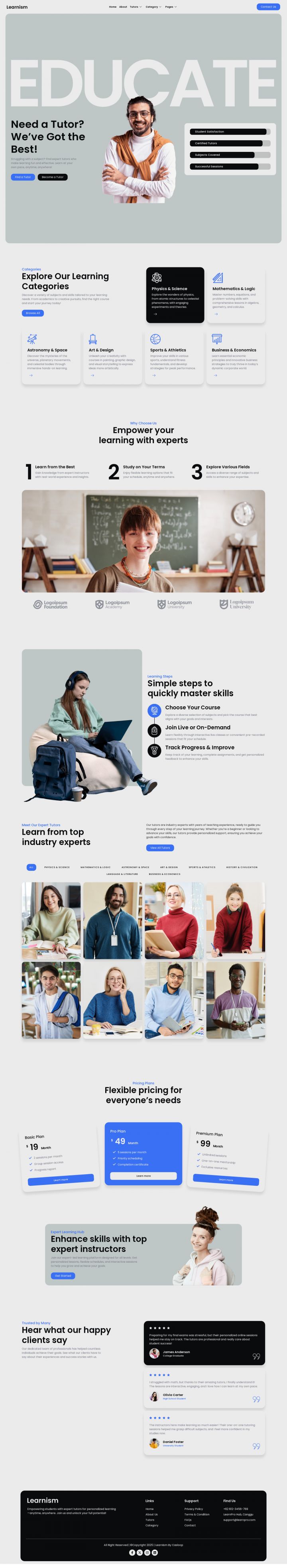 WordPress шаблон ThemeForest Learnism