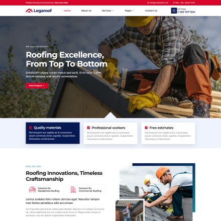 ThemeForest Legaroof