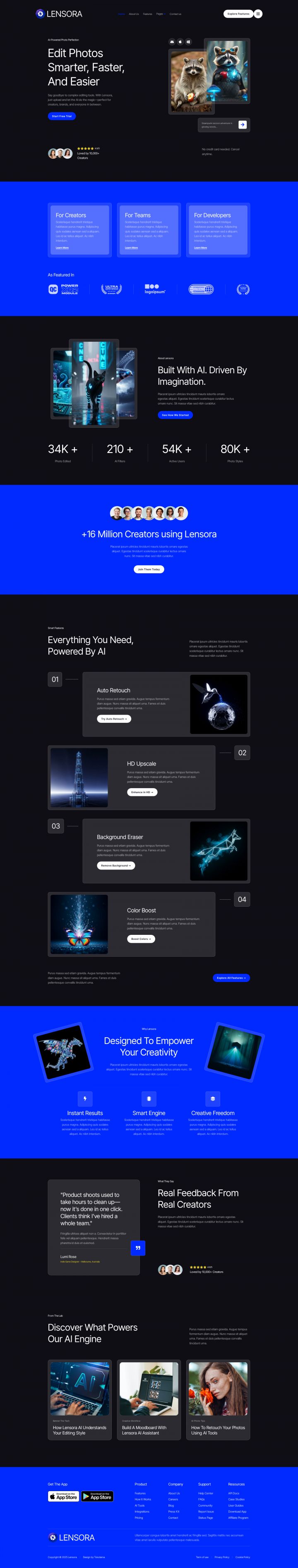 Шаблон ThemeForest Lensora WordPress шаблон ThemeForest Lensora