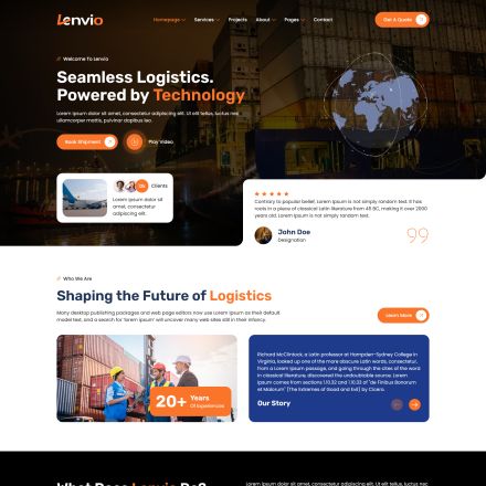 ThemeForest Lenvio