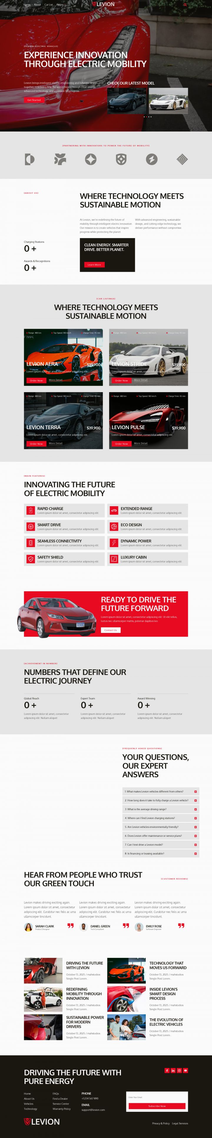 Шаблон ThemeForest Levion WordPress шаблон ThemeForest Levion