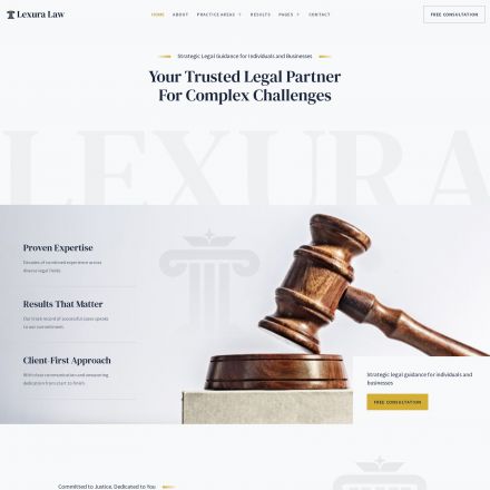 ThemeForest Lexura