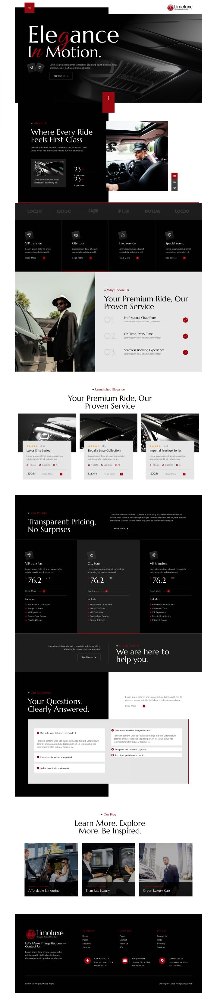 WordPress шаблон ThemeForest Limoluxe