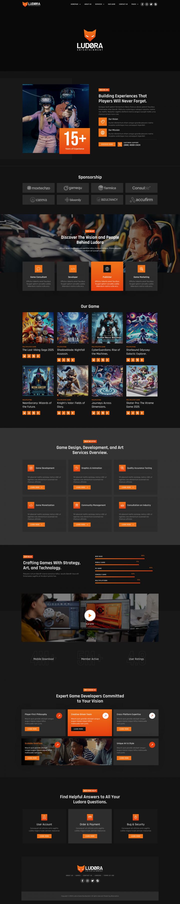 WordPress шаблон ThemeForest Ludora