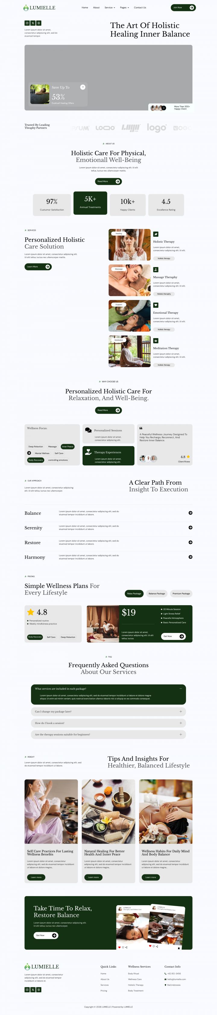 Шаблон ThemeForest Lumielle WordPress шаблон ThemeForest Lumielle