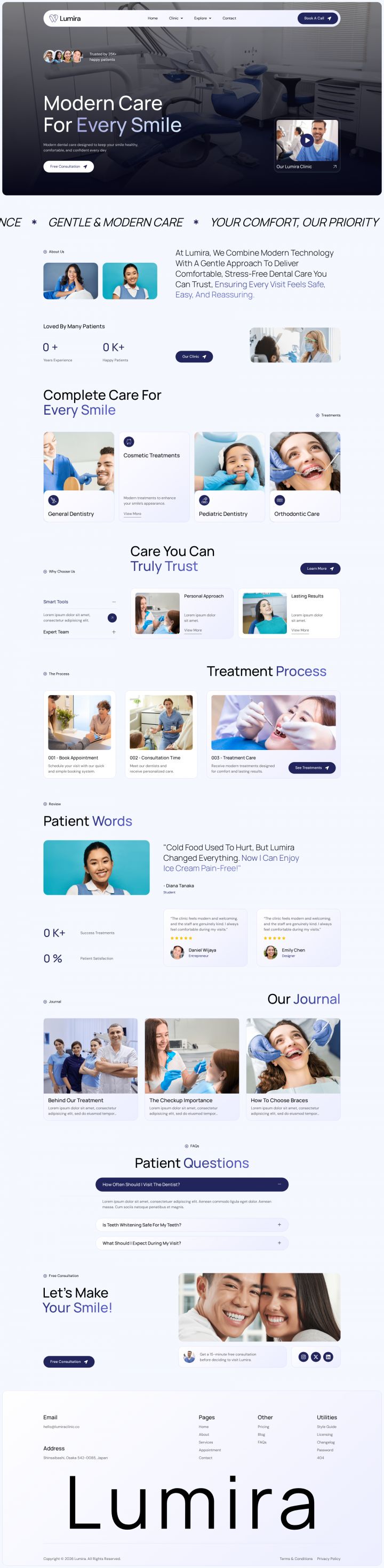 WordPress шаблон ThemeForest Lumira