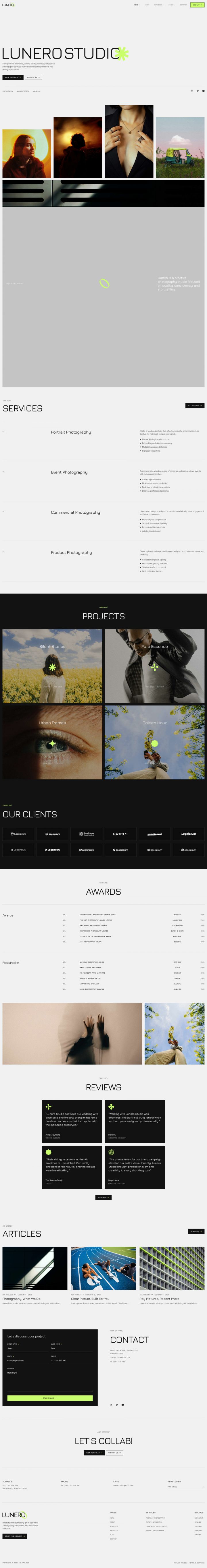 WordPress шаблон ThemeForest Lunero