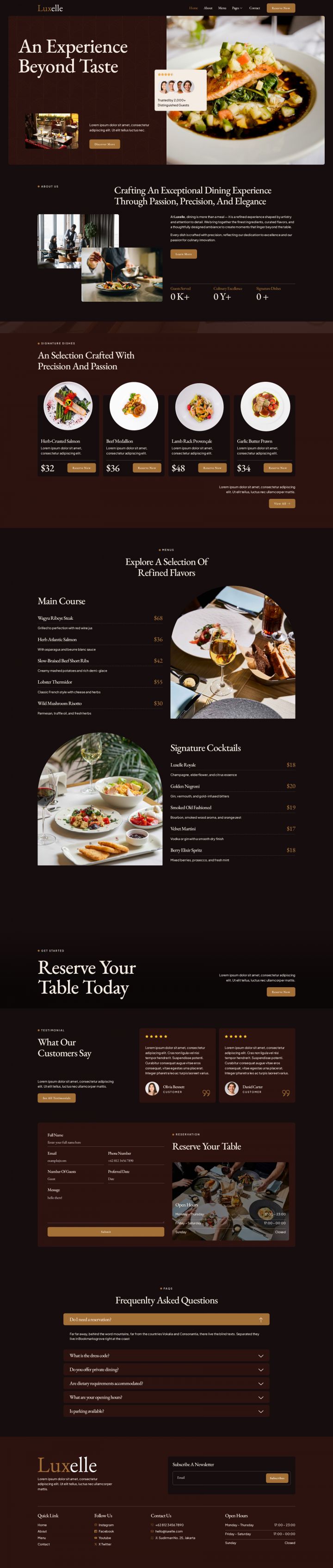 WordPress шаблон ThemeForest Luxelle