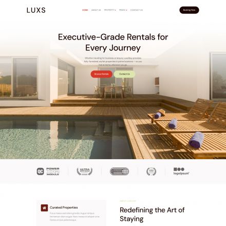 ThemeForest LuxeStay