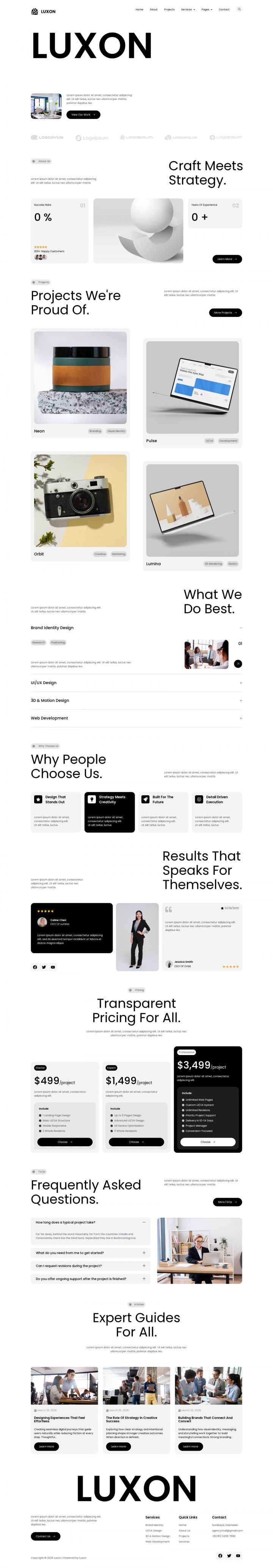 WordPress шаблон ThemeForest Luxon