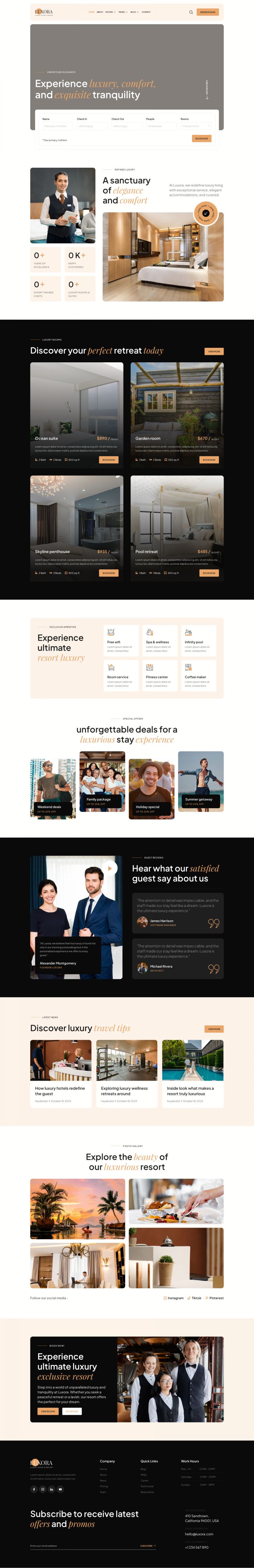 Шаблон ThemeForest Luxora WordPress шаблон ThemeForest Luxora