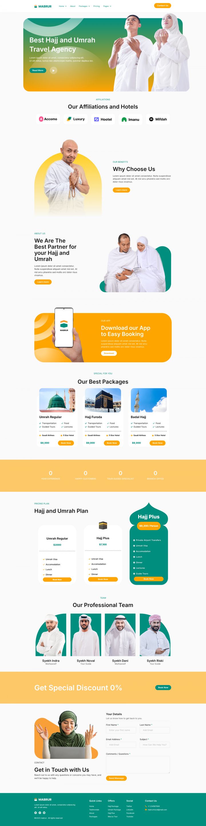WordPress шаблон ThemeForest Mabrur