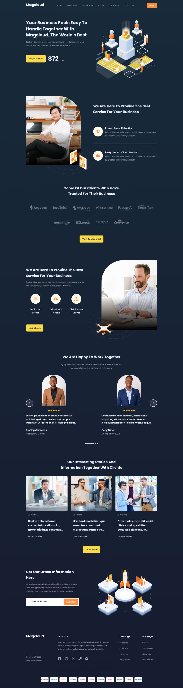 WordPress шаблон ThemeForest Magcloud