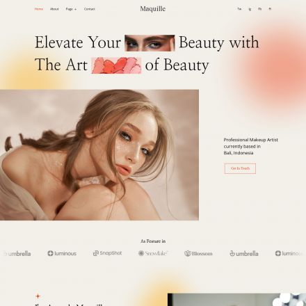 ThemeForest Maquille