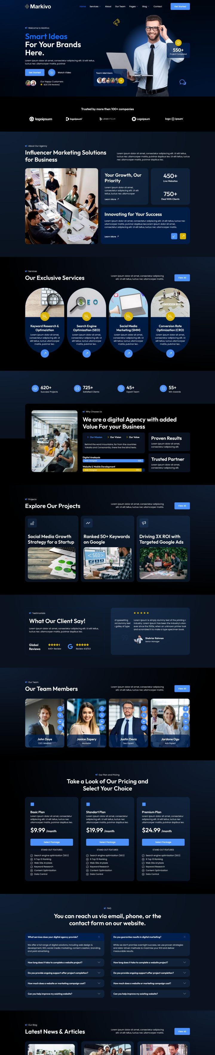 Шаблон ThemeForest Markivo WordPress шаблон ThemeForest Markivo