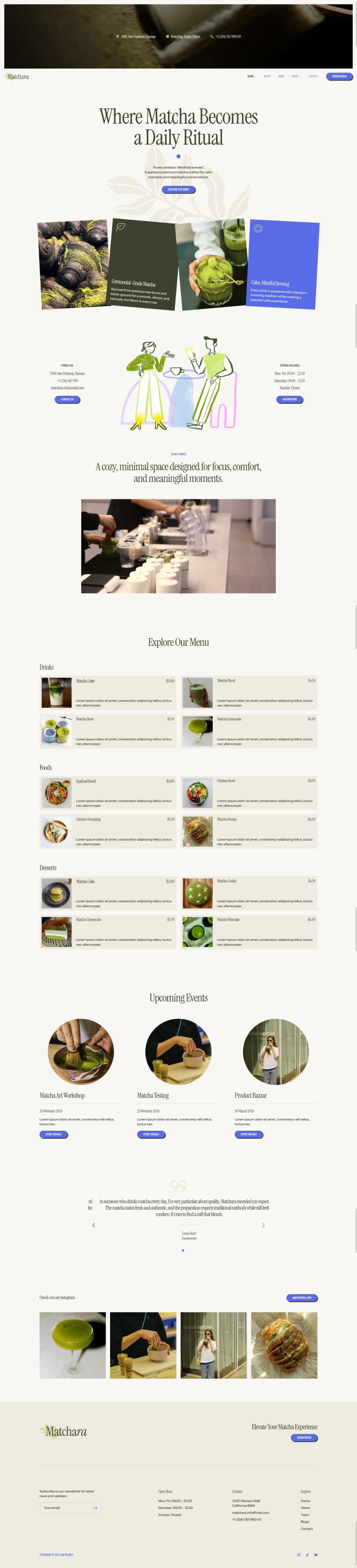 WordPress шаблон ThemeForest Matchara