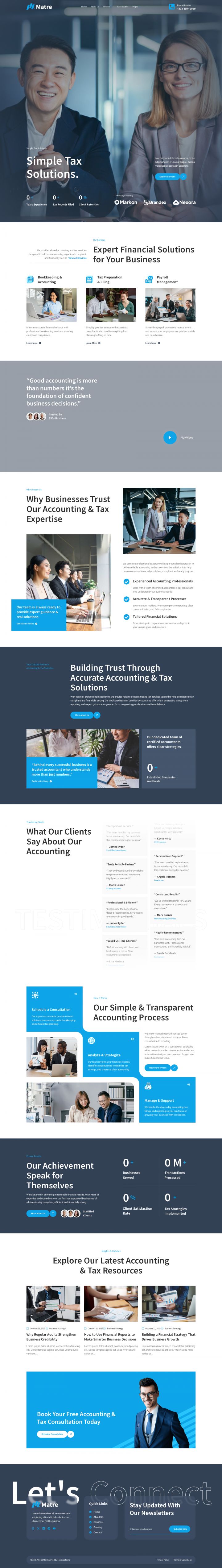 WordPress шаблон ThemeForest Matre