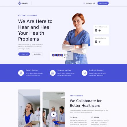 ThemeForest Meddic