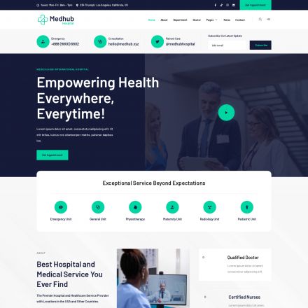 ThemeForest MedHub