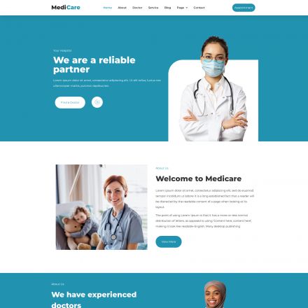 ThemeForest MediCare