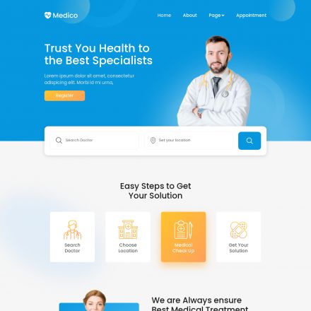 ThemeForest Medico