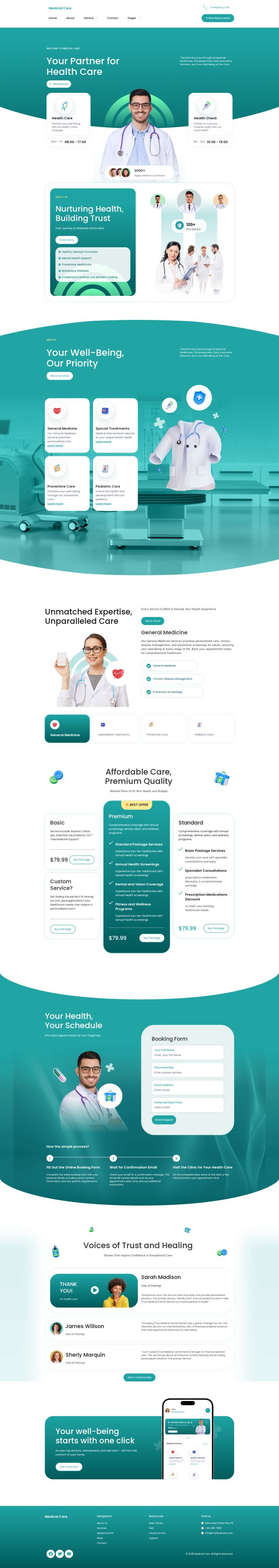 WordPress шаблон ThemeForest Meditern