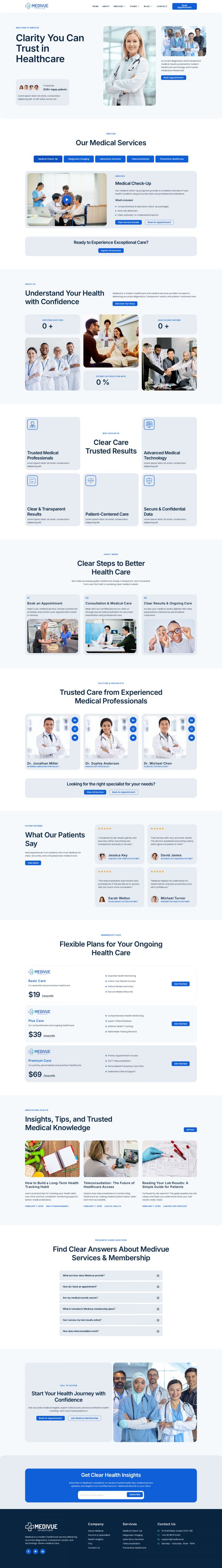 WordPress шаблон ThemeForest Medivue