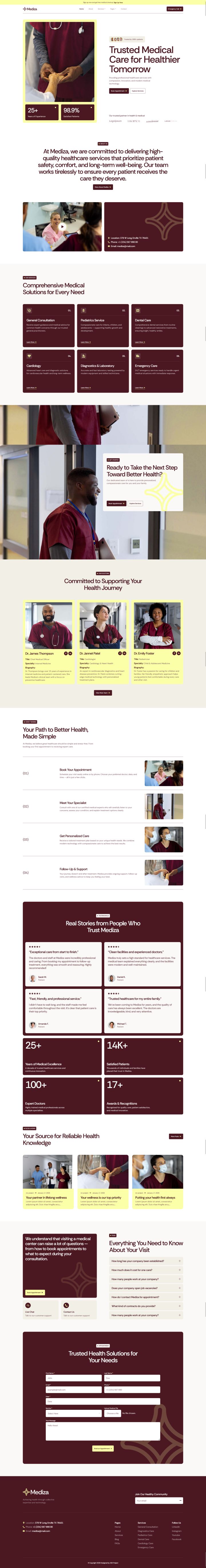 WordPress шаблон ThemeForest Mediza