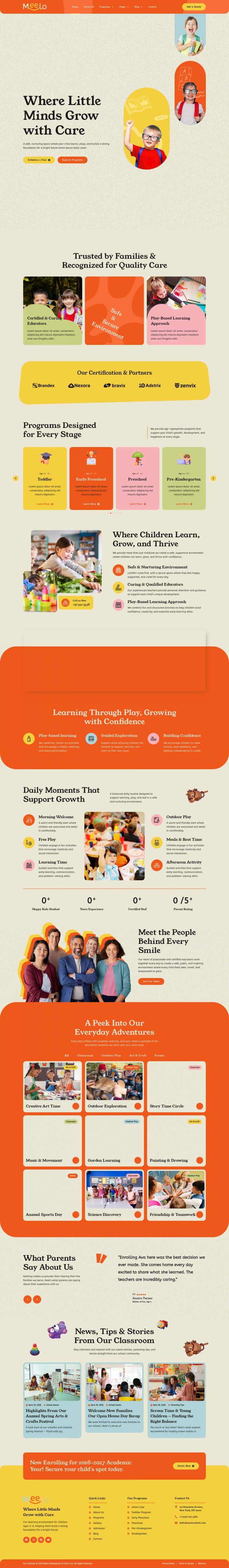WordPress шаблон ThemeForest Meelo