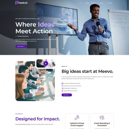 ThemeForest Meevo