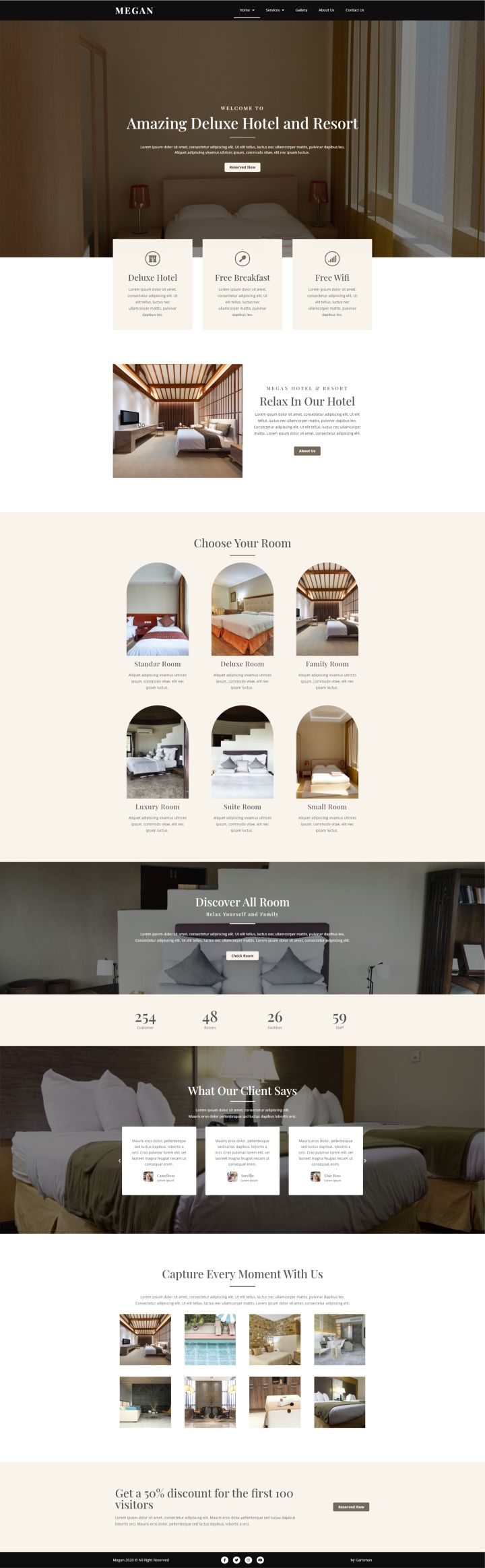 WordPress шаблон ThemeForest Megan