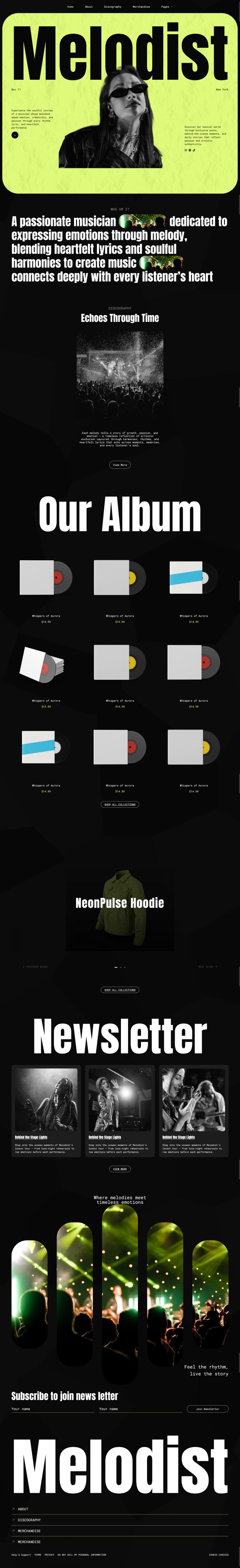 WordPress шаблон ThemeForest Melodist