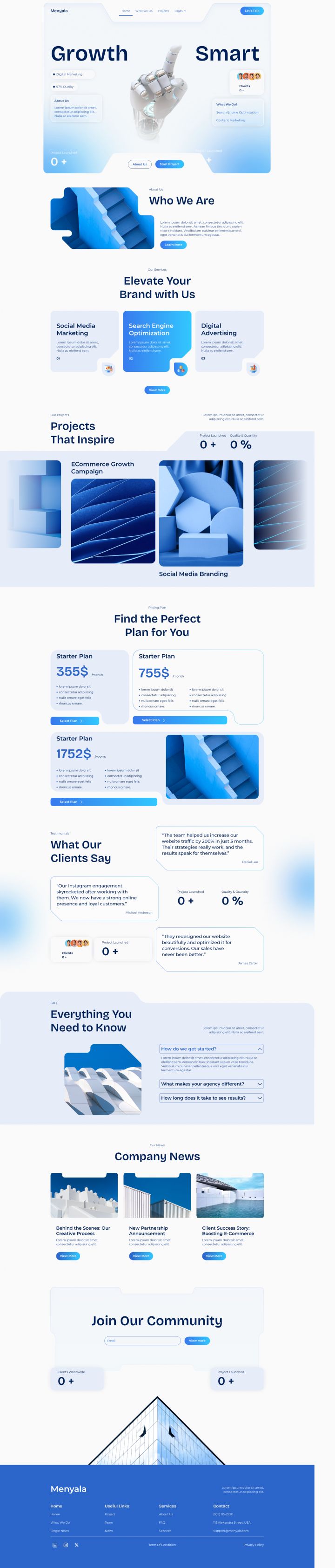 WordPress шаблон ThemeForest Menyala