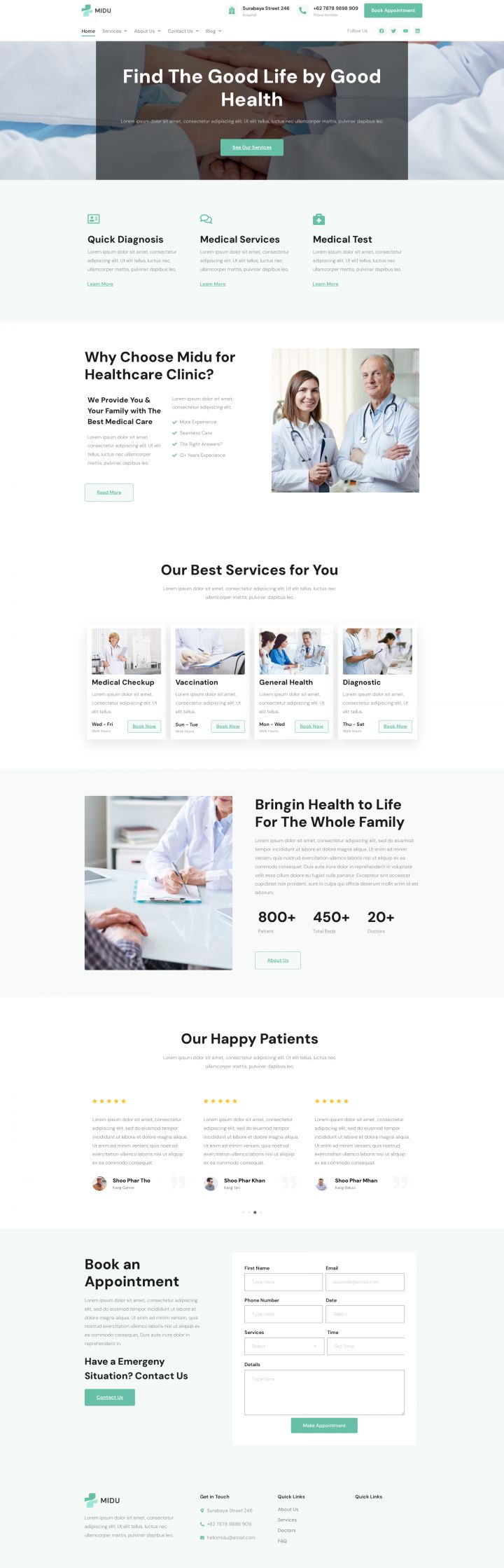Шаблон ThemeForest Midu WordPress шаблон ThemeForest Midu