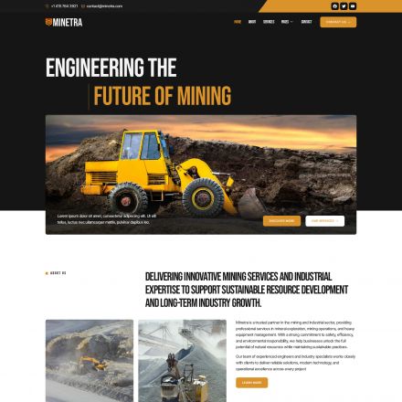 ThemeForest Minetra
