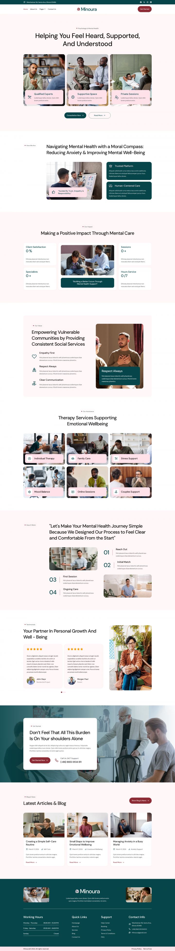 Шаблон ThemeForest Minoura WordPress шаблон ThemeForest Minoura