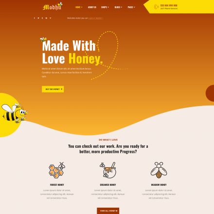 ThemeForest Modhu