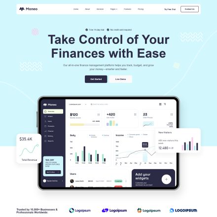 ThemeForest Moneo