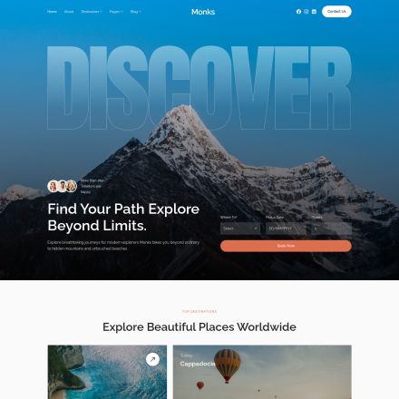 ThemeForest Monks