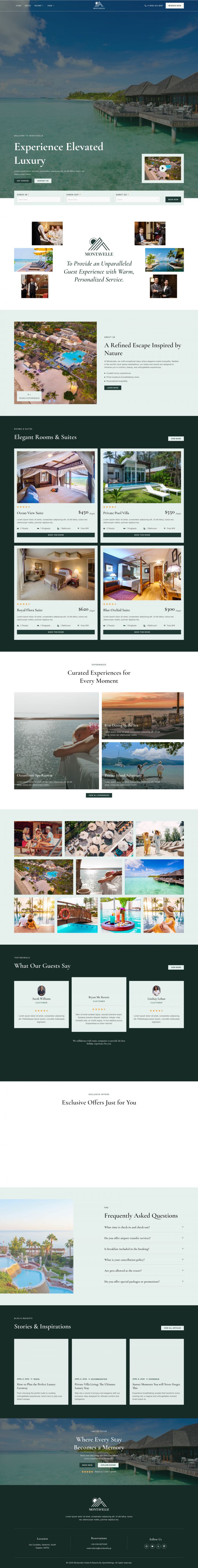 WordPress шаблон ThemeForest Montavelle