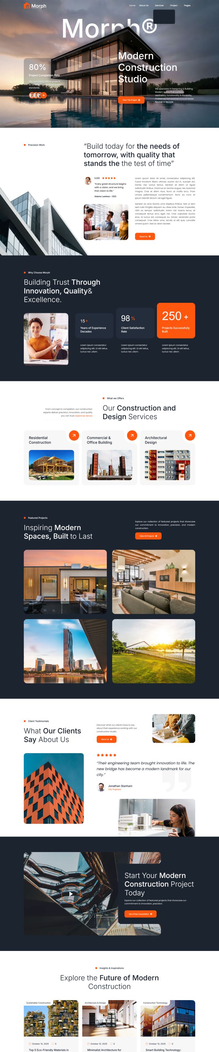 Шаблон ThemeForest Morph WordPress шаблон ThemeForest Morph