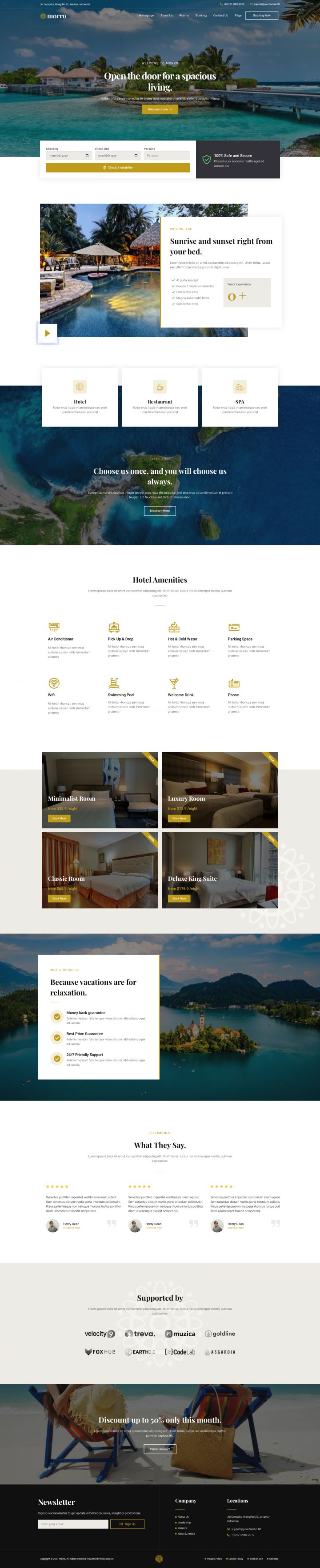 WordPress шаблон ThemeForest Morro