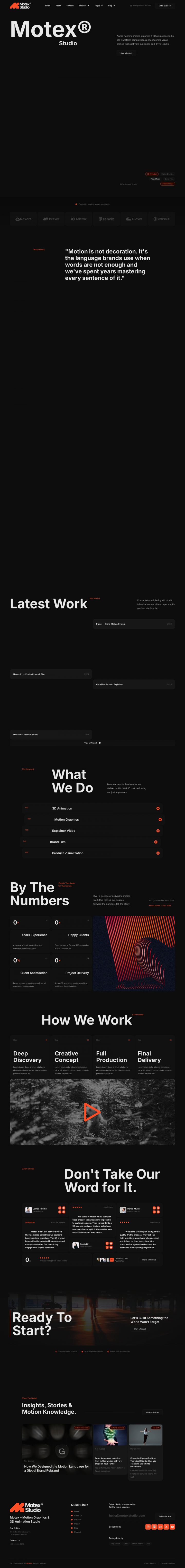WordPress шаблон ThemeForest Motex