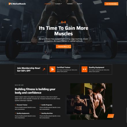 ThemeForest MotiveMuscle