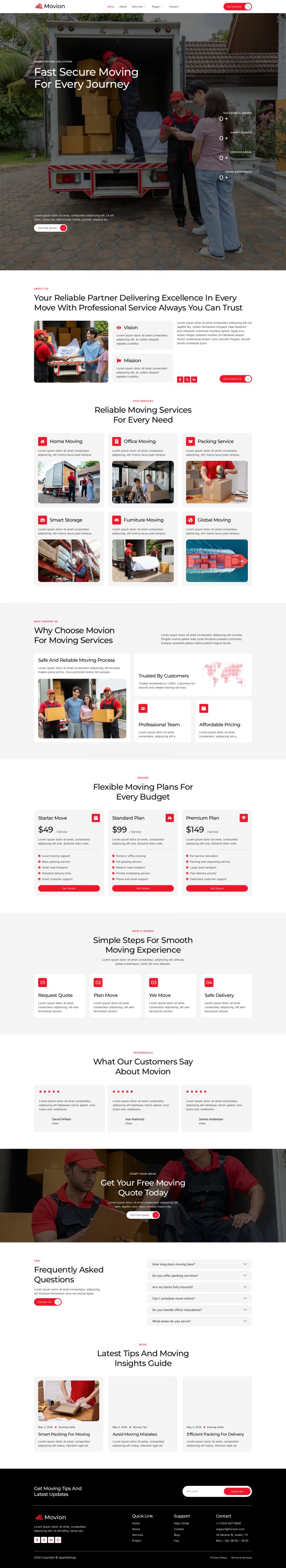 WordPress шаблон ThemeForest Movion
