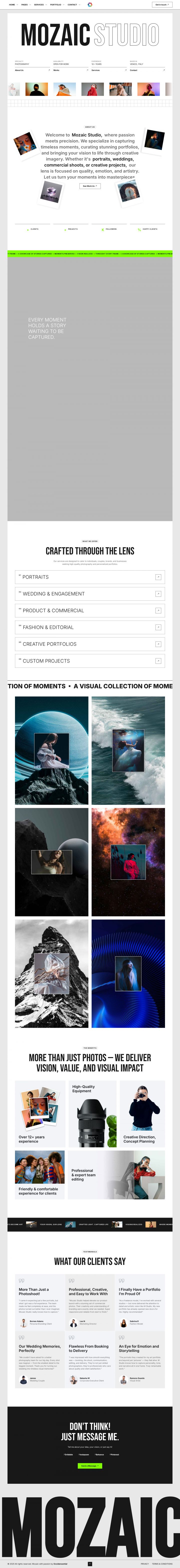 WordPress шаблон ThemeForest Mozaic