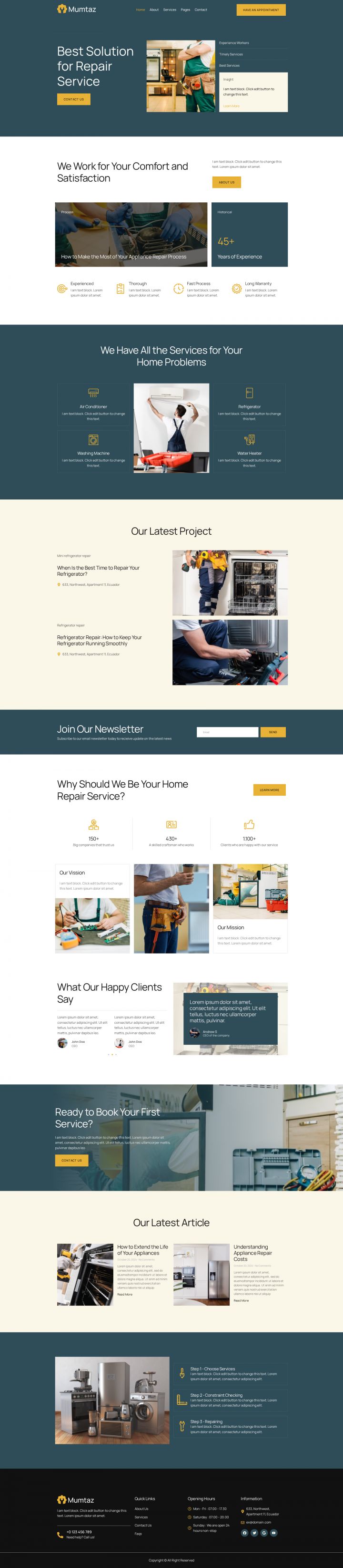 WordPress шаблон ThemeForest Mumtaz