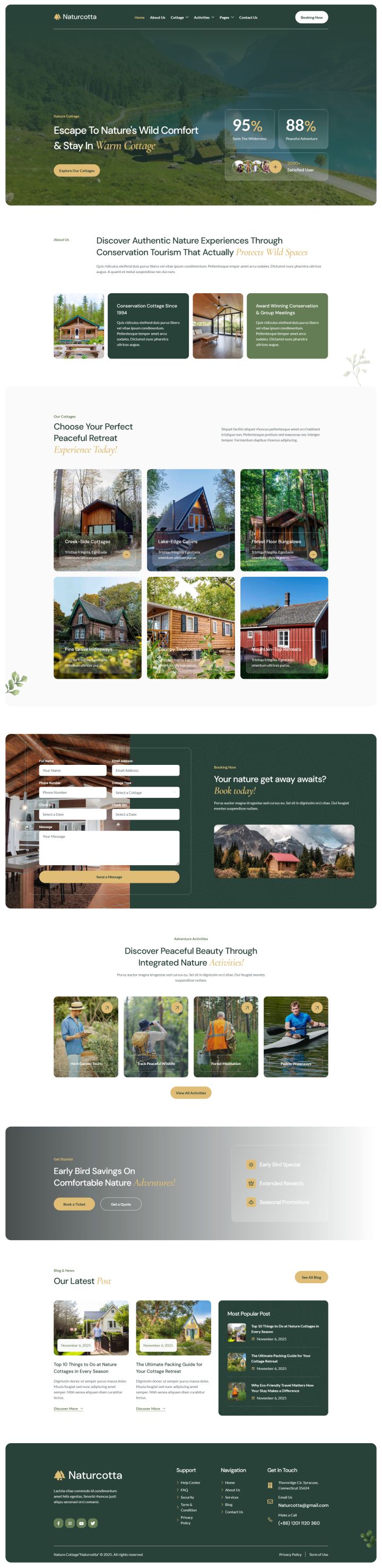 Шаблон ThemeForest Naturcotta WordPress шаблон ThemeForest Naturcotta