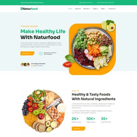 ThemeForest Naturfood